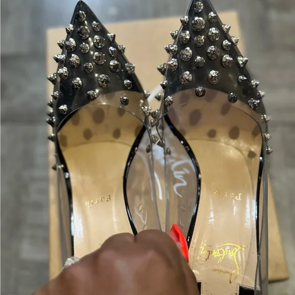 Christian Louboutin CollaClou 55 Heels - Picture 7 of 8